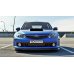 Накладка сплиттер на передний бампер на Subaru Impeza III WRX STI